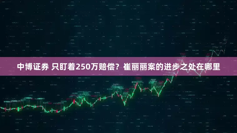 中博证券 只盯着250万赔偿？崔丽丽案的进步之处在哪里